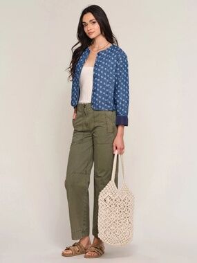 Sabrina Jacket ~ Ocean